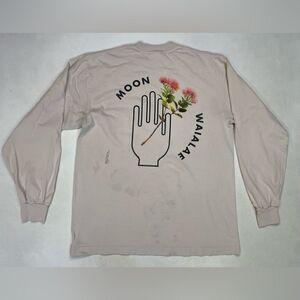 Moon Collective Waialae Sportswear Graphic T-shirt Men Medium Long Sleeve